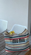 Sac de plage miumiu