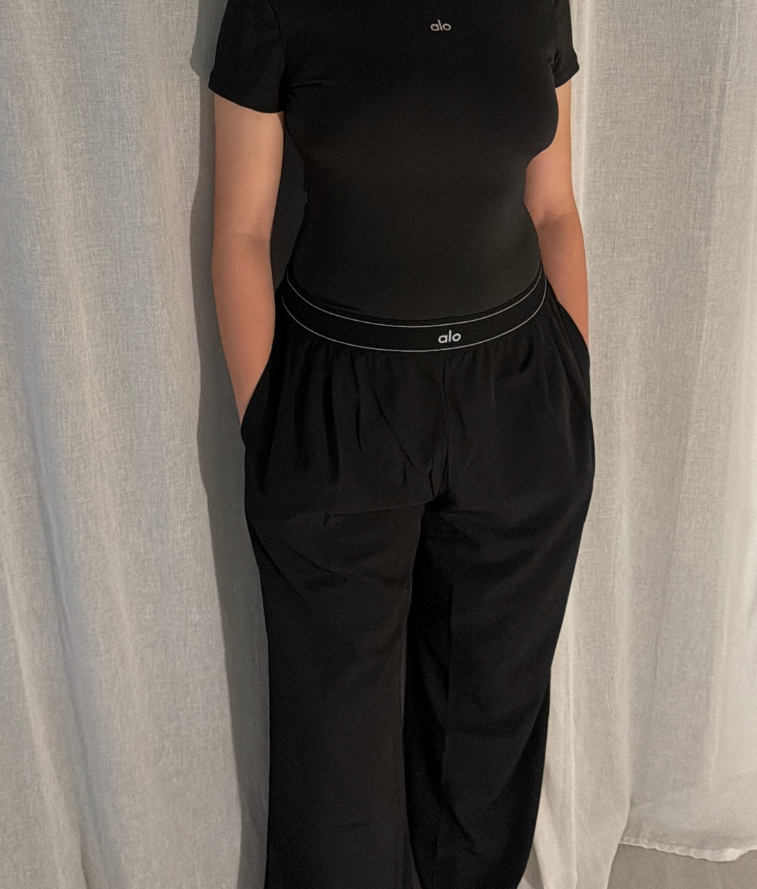 Pantalon alo noir