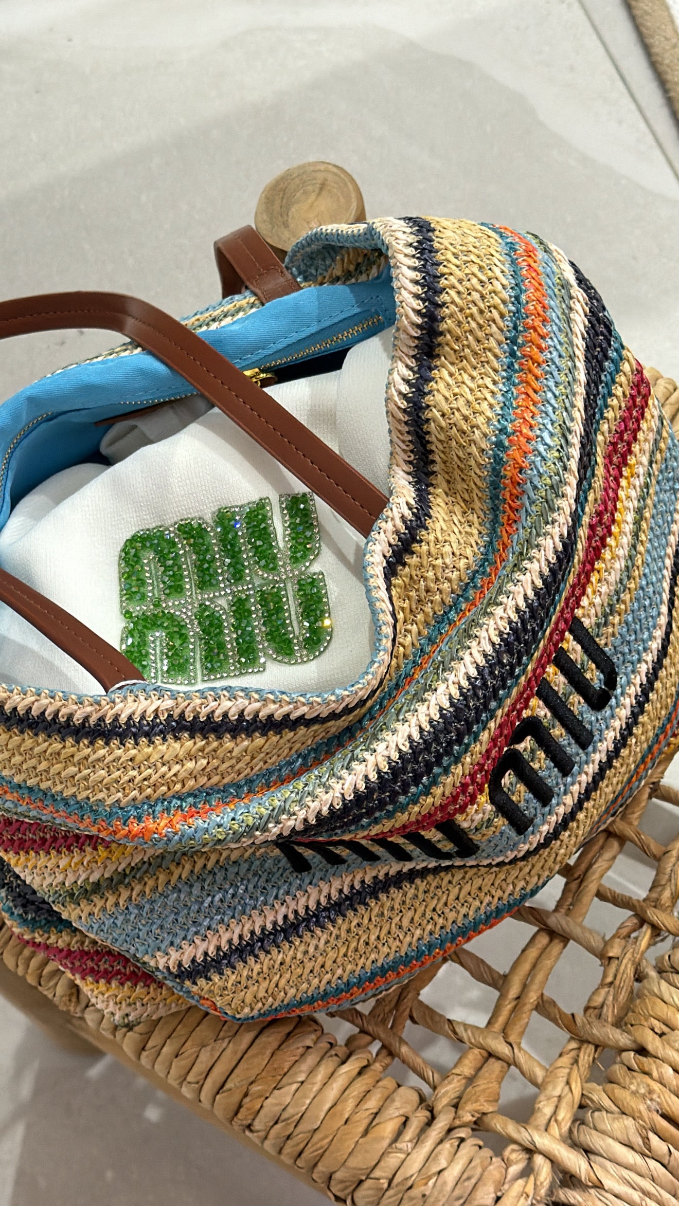 Débardeur miumiu vert